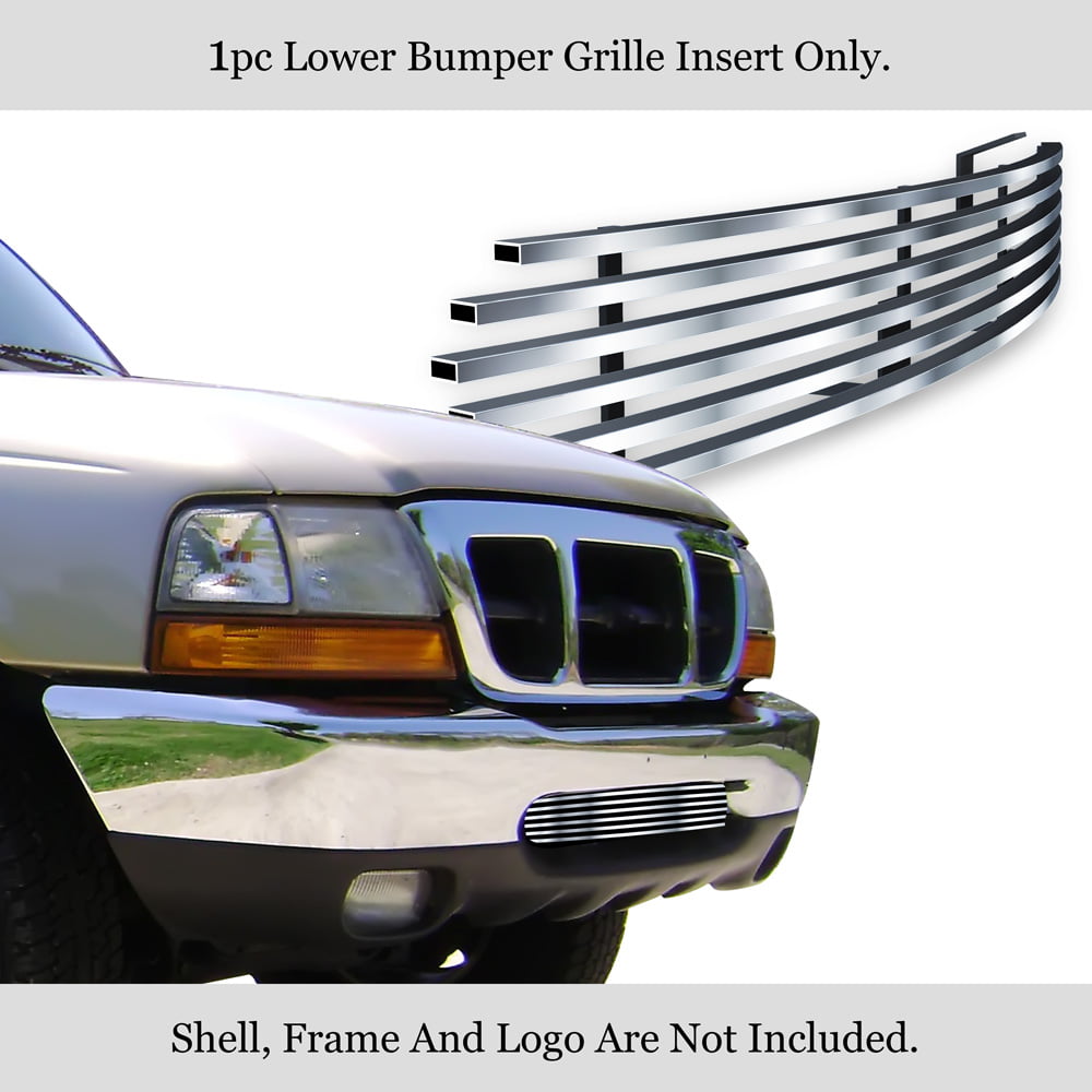 APS Compatible with Ford Ranger 1998-2000 Lower Bumper Stainless
