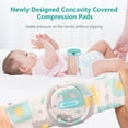 thumbnail image 4 of Lefeke  Newborn Umbilical Hernia Belt, Baby Cord Band, Relieve Abdominal Pain, Adjustable size, Green, 4 of 7