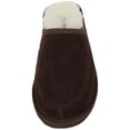 thumbnail image 2 of Snugrugs Men's Suede Mule Slipper with Wool Lining and Lightweight Sole - Brown - US 13, 2 of 7