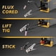 thumbnail image 5 of Welder TOOLIOM 135A MIG 110V Flux Core LCD 3 en 1 sin gas, 5 of 9
