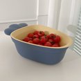 thumbnail image 3 of Clearance!Double Layer Strainer Basket with Ergonomic Grip-Versatile Kitchen Colander for Rinsing Vegetables,Fruits & Produce-Easy Water Release Design, 3 of 4