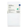 thumbnail image 4 of Mainstays 300 Thread Count Easy Care White Cotton Blend Percale Flat Bed Sheet, Twin, 4 of 8