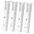 thumbnail image 3 of Miulika 4Pcs Fishing Pole Rack, Fishing Rod Holder, Fishing Accessories Stand Fishing Rod Bracket for Garage Kayak Marine Yacht Boats White, 3 of 9