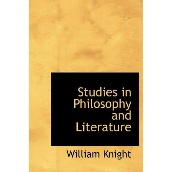 Studies in Philosophy and Literature (Hardcover)