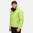 thumbnail image 2 of Regatta  - Chaqueta/Abrigo/Cazadora impermeable cortavientos Modelo Dover Hombre caballero (Lima/Gris), 2 of 3