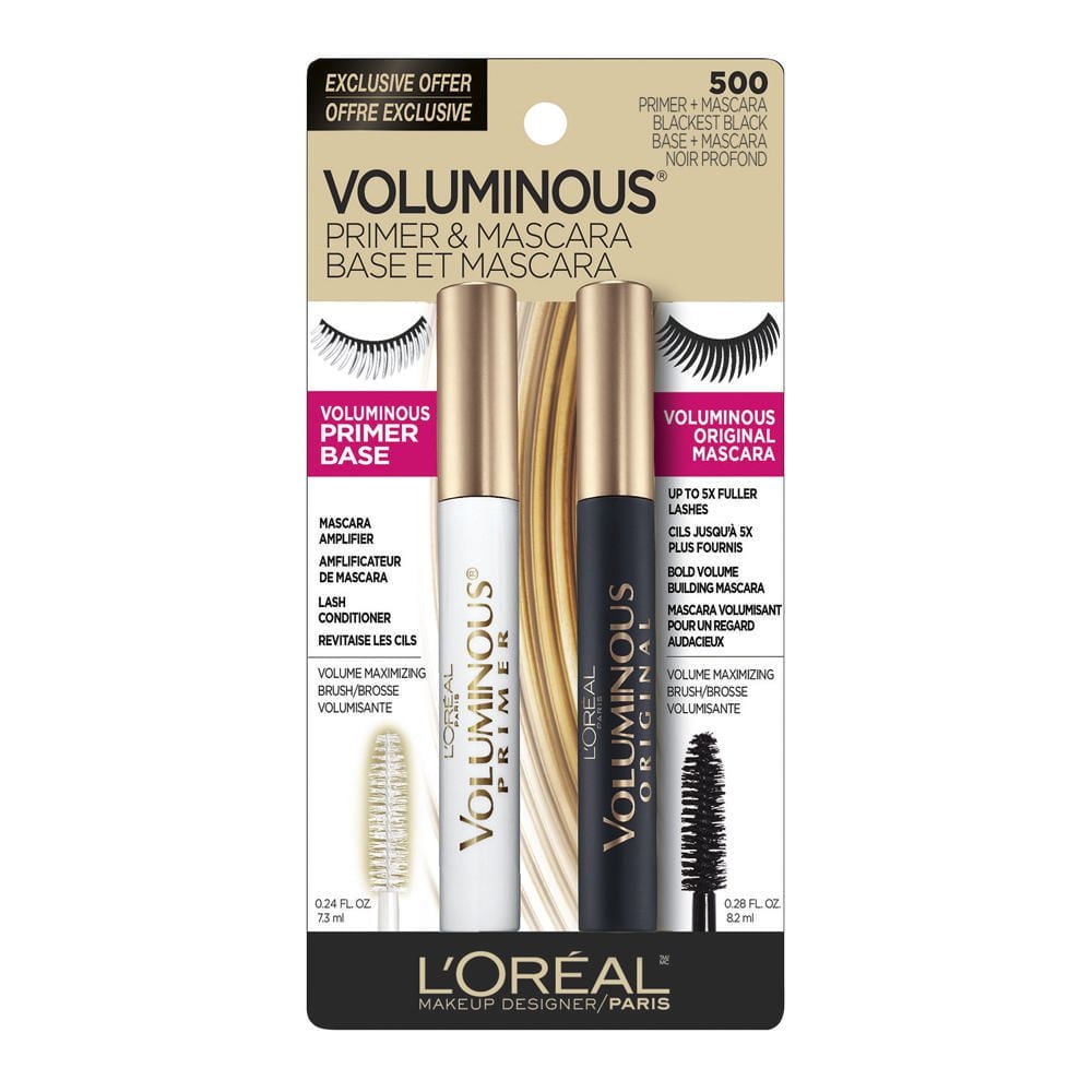 Ensemble Duo Voluminous Mascara et base!