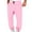 #Pink, variant on DPTALR Women's Loose Fit Elastic Waist Drawstring Baggy Casual Workout Joggers with Pockets,Beige,Size L