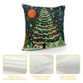 thumbnail image 4 of HENGT  Christmas Pillow Covers ,Christmas Pillow Cases,Holiday Seasonal Pillow Covers,Winter Decorations for Home,Pink Christmas Decorations,Merry and Bright Christmas Tree Pillow Covers, 4 of 5