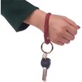 thumbnail image 4 of GFDYREE Silicone Wrist Rhombic Keychain Circle Bracelet Rubber Bangle Round Keyring, 4 of 6