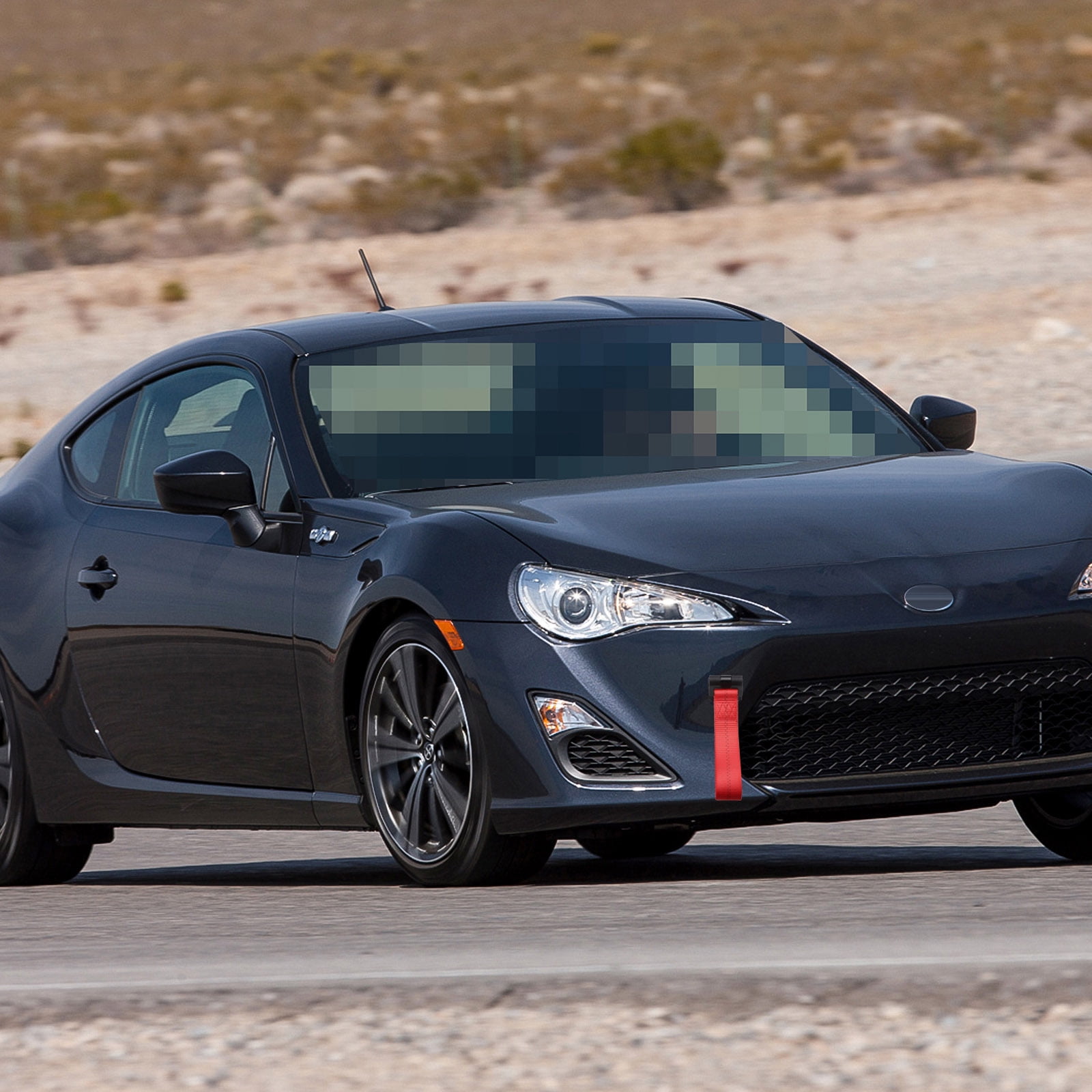 Battery Trays JDM Battery Tie Down Red fits for Impreza WRX Scion FRS