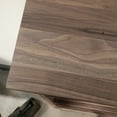 thumbnail image 3 of Worksense by Sauder Woodburn 5-Shelf Display Bookcase, Washed Walnut Finish, 3 of 9