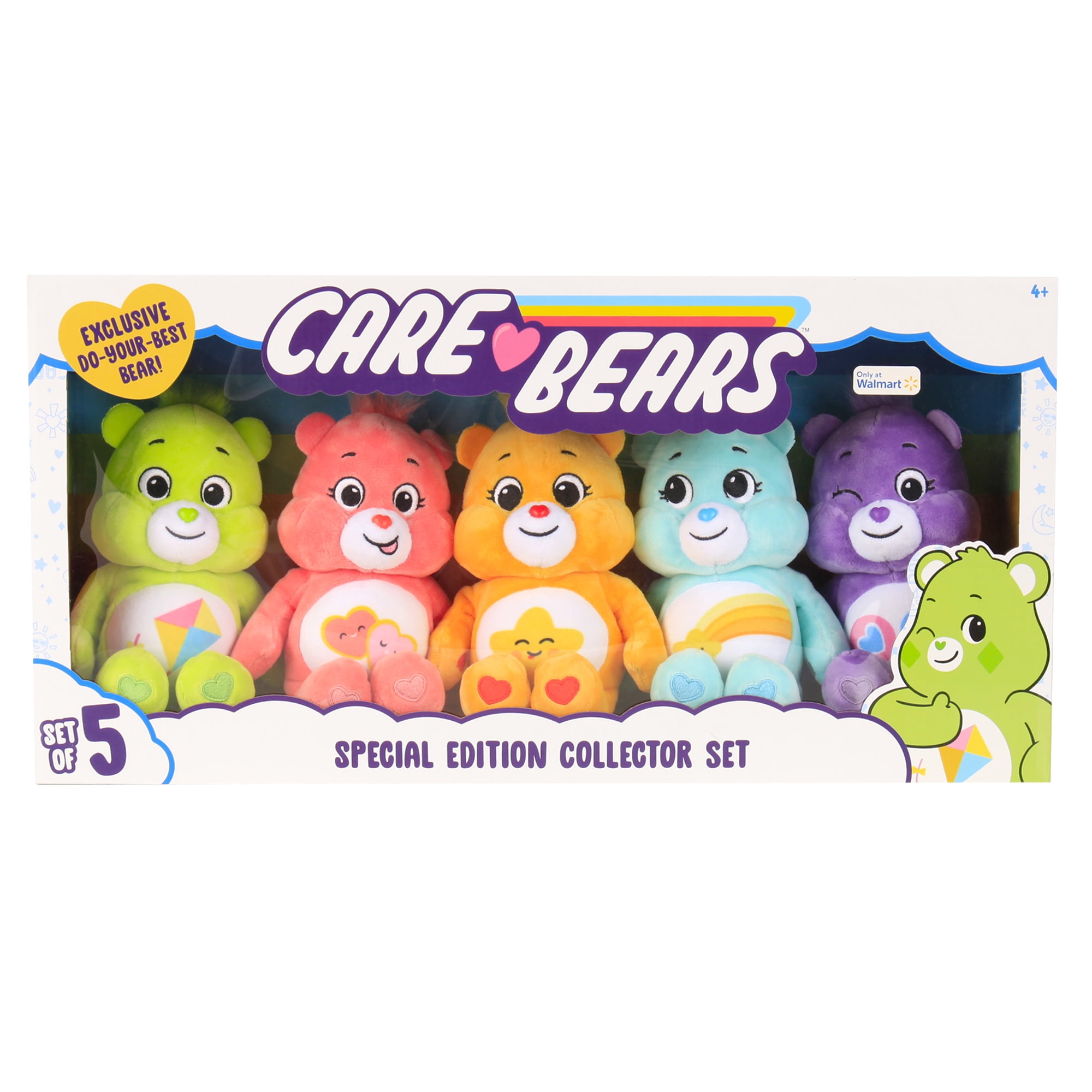 CARE BEARS 2020 9" Plush SPECIAL EDITION COLLECTOR SET Exclusive HARMONY BEAR 