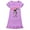 Purple, variant on Girls Nightgowns Aphmaus Short Sleeves Nightdress Nightie Dress Sleepwear Pajamas for Little Girls Kids Anime Gift