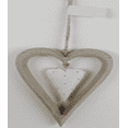 thumbnail image 2 of Set of 6 Wooden Heart In A Heart Ornament, 2 of 3