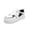 Black, variant on NOKIO Women Walking Shoes Comfortable Thick Sole Shoes Casual White Shoes Fashion L𝗈w Top Sport Shoes Lightweight Tennis Shoes Round Toe Athlet𝗂c Shoes for Back to College