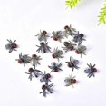 thumbnail image 3 of 100 Pcs Fake Flies Plastic Halloween Simulated Insect Fly Bugs Joke Toys Prank, 3 of 5
