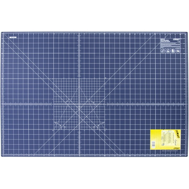 OLFA Doublesided Rotary Mat 24"X36"Navy