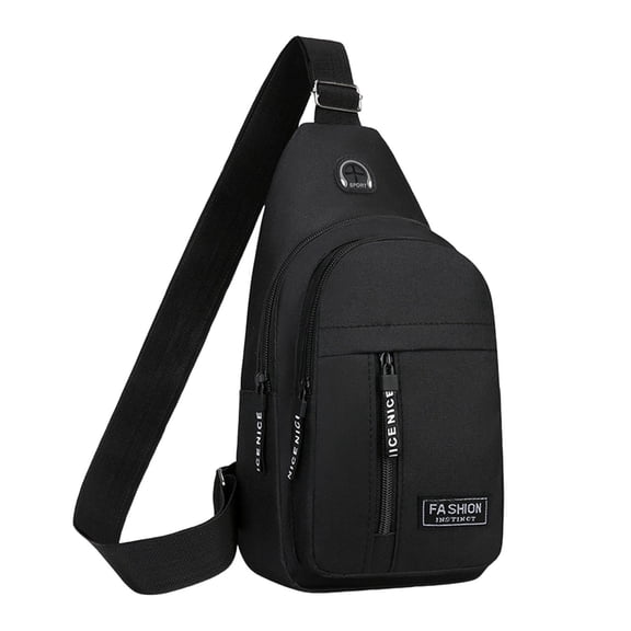 Saving! wznxdo Men's Oxford Fabric Bag Multi-Functional Sports Outdoor Leisure Backpack Crossbody Bags