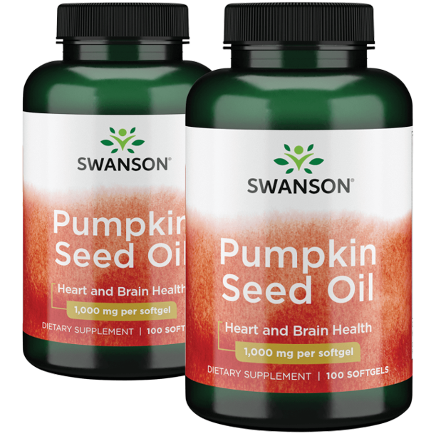 Swanson Pumpkin Seed Oil Supports Brain Health, Heart Health