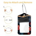 thumbnail image 2 of Elephant Square PU Leather Luggage Tags - 2 Pack with Privacy Cover and Stainless Steel Ring - Suitable for Travel, Backpack, Handbag - Suitcase Tags, Travel Tag, 2 of 7
