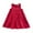 Red, variant on RTKFRFLM Girls Dress Summer Sleeveless Solid Color Dress Casual And Kids Birthday Dress 2-3 Years