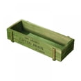 thumbnail image 2 of Rectangular Wooden Planter Succulent Box Vintage Combination Flower Pot, 2 of 8