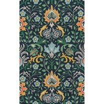 Momeni Casual Rectangle Area Rug, Navy, 2' X 3'