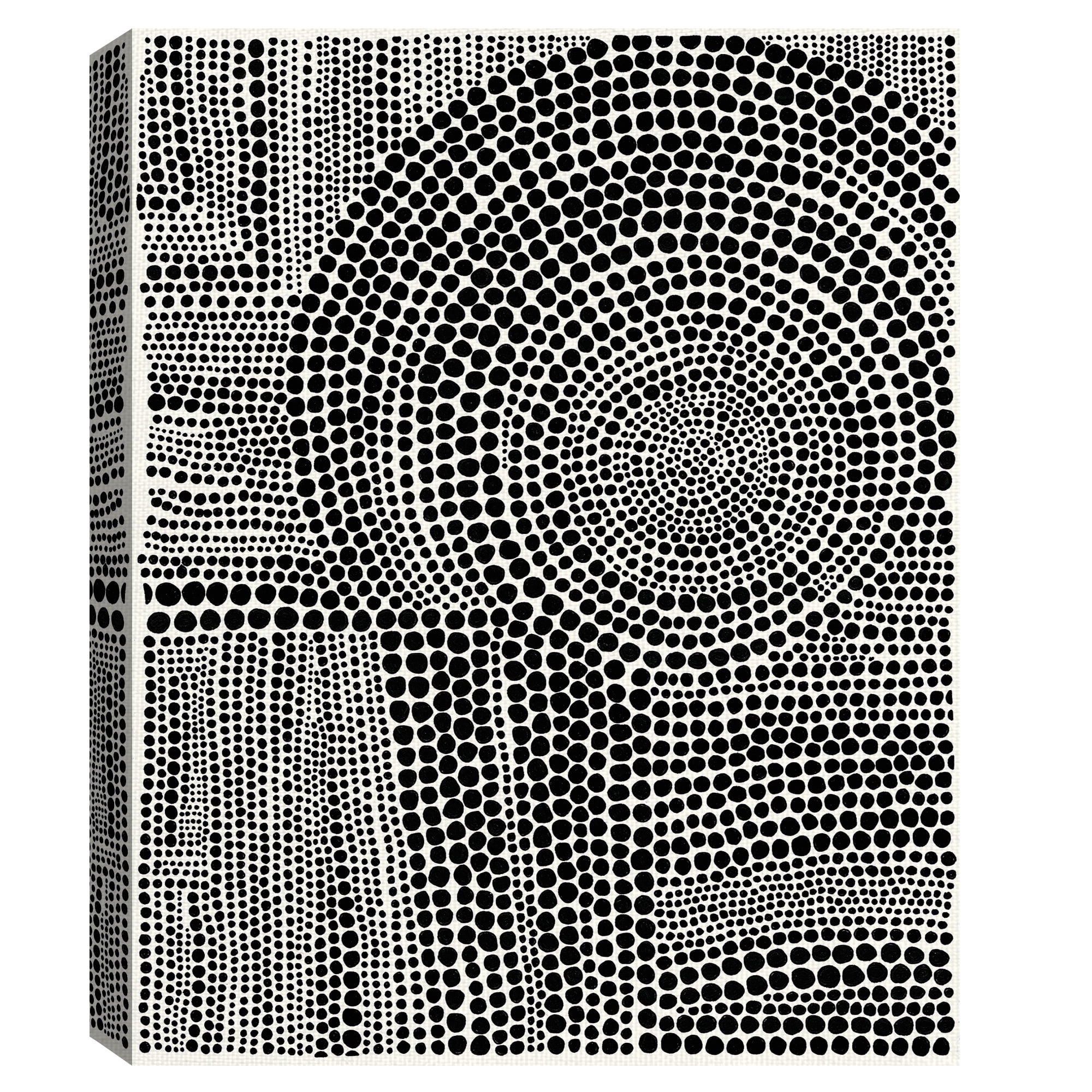 Masterpiece Art Gallery Clustered Dots B Abstract By Natasha Marie Canvas Art Print 22" x 28"