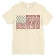 thumbnail image 5 of FLAGWIX USA Flag State Names T-shirt Patriotic 4th of July US Independence Day T-Shirt MLN3220TS, 5 of 6