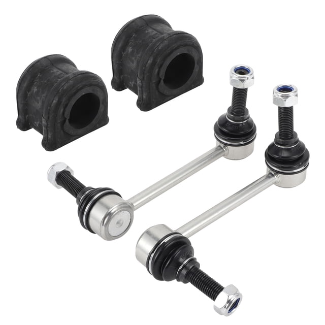 Enlaces de barra estabilizadora frontal Unique Bargains con 2 piezas de buje para Jeep Grand Cherokee 2011-2015 Kits de enlace de barra estabilizadora No.K750578/K750579/68184510AA 1 juego