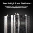 thumbnail image 4 of 4 Heat Pipe ARGB PWM Tower CPU Cooler, Black, 1600 RPM Quiet Fan for Desktop PC, 4 of 9