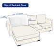 thumbnail image 3 of Couch Cushion Cover Stretch Cushions Covers Individual Sofa Seat Cushion Slipcover Protector Replacement Chesterfield Cushion Cover Caravan Seat Cover, 3 of 6