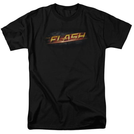 The Flash Action Superhero TV Series Lightning Name Adult T-Shirt (Best Action Hero Names)