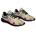 thumbnail image 6 of Inclusion Hippie Support LGBT Inclusive Space For Everyone Shoes Sneakers Black Size 4.5, 6 of 7