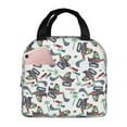 thumbnail image 1 of Disketp Dinosaur on Excavator2 for Insulated Lunch Bag for Women and Men, Perfect for Work, Hiking, Picnic, 1 of 8