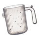 thumbnail image 5 of Vaso de baño con soporte para cepillos de dientes, vaso ligero para agua y zumo de fruta. Gris, 5 of 9