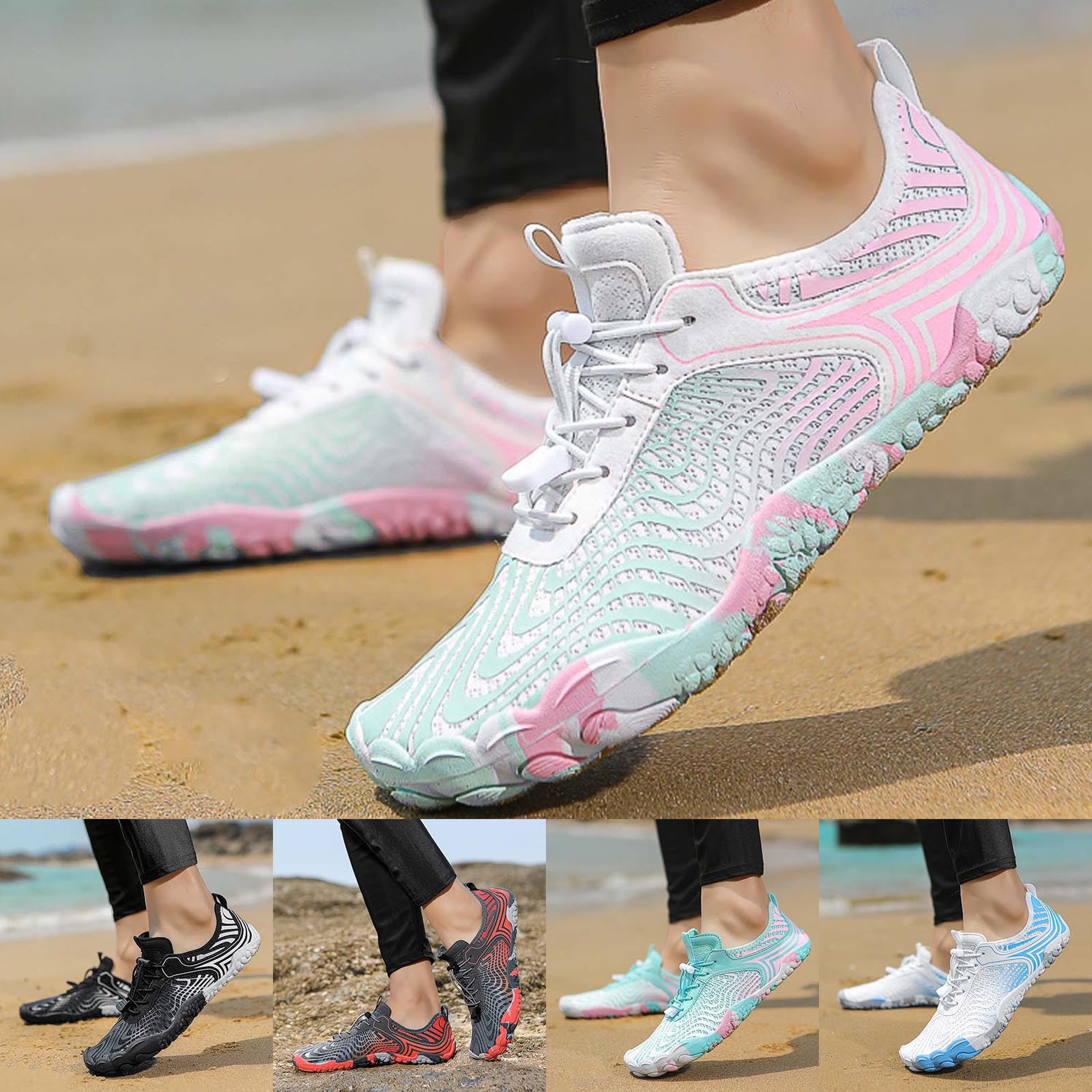 CHENge Hiking Cloud-Like Barefoot Shoes Women Men Footwear, Unisex Running Shoe for women, Wide Toe Box Zero Drop Slight Arch-Support Breathable Walking Shoes