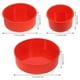 thumbnail image 2 of Molde de silicona Flexible para pastel, molde de panadería de silicona reutilizable, molde redondo para hornear pasteles, suministro Diy de panadería, 3 uds., 2 of 5