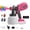 Pink, variant on AZZUNO Cordless Paint Sprayer for Milwaukee 18V Battery 1200ML HVLP Spray Paint Gun