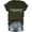 Dark Green, variant on Women's T-Shirts "Undiagnosed But Somethin Aint Right" Letter Print Short Sleeve Crew Neck Casual Soft Polyester Tee For Spring Summer Daily Wear S-XXXL
