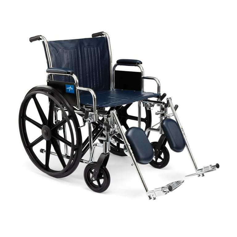 Medline Excel Extra-Wide Wheelchair, 22