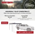 thumbnail image 6 of Yakima MajorShady 270 RH Vehicle Roof Mounted Awning Outdoor Travel Cover, 6 of 8