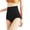 Black, variant on Women's High-Waisted Abdominal Shaping Panties for Body Contouring and Postpartum Support Steel- Waist Cincher Underwear Smooth Seamless Fit for Daily Comfort White M