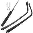 thumbnail image 1 of icolorfuled Black Tr Straight Eyeglasses Arm Legs Replacement 1 Pair For Nonslip Prevent Falling Off Repair, 1 of 7