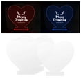 thumbnail image 3 of jifeng 6x Acrylic Sheets for Light Base Panel for Signs Craft Supplies Heart-shaped, 3 of 9