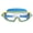 Blue and Yellow, variant on NFTIGB Adult Swim Goggles with Earplugs Wide View Anti Fog Leakproof Swimming Glasses for Men Women Black, 7.87 inches / 20.0 cm