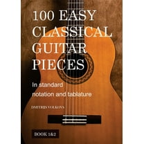 100 Easy Classical Guitar pieces Book 1&2, (Paperback)