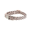 thumbnail image 3 of Christian Siriano Pet, Polka Dot Bow and Heart Print, Fashion Dog Collars, Pink, XS, 2 Piece Set, 3 of 5