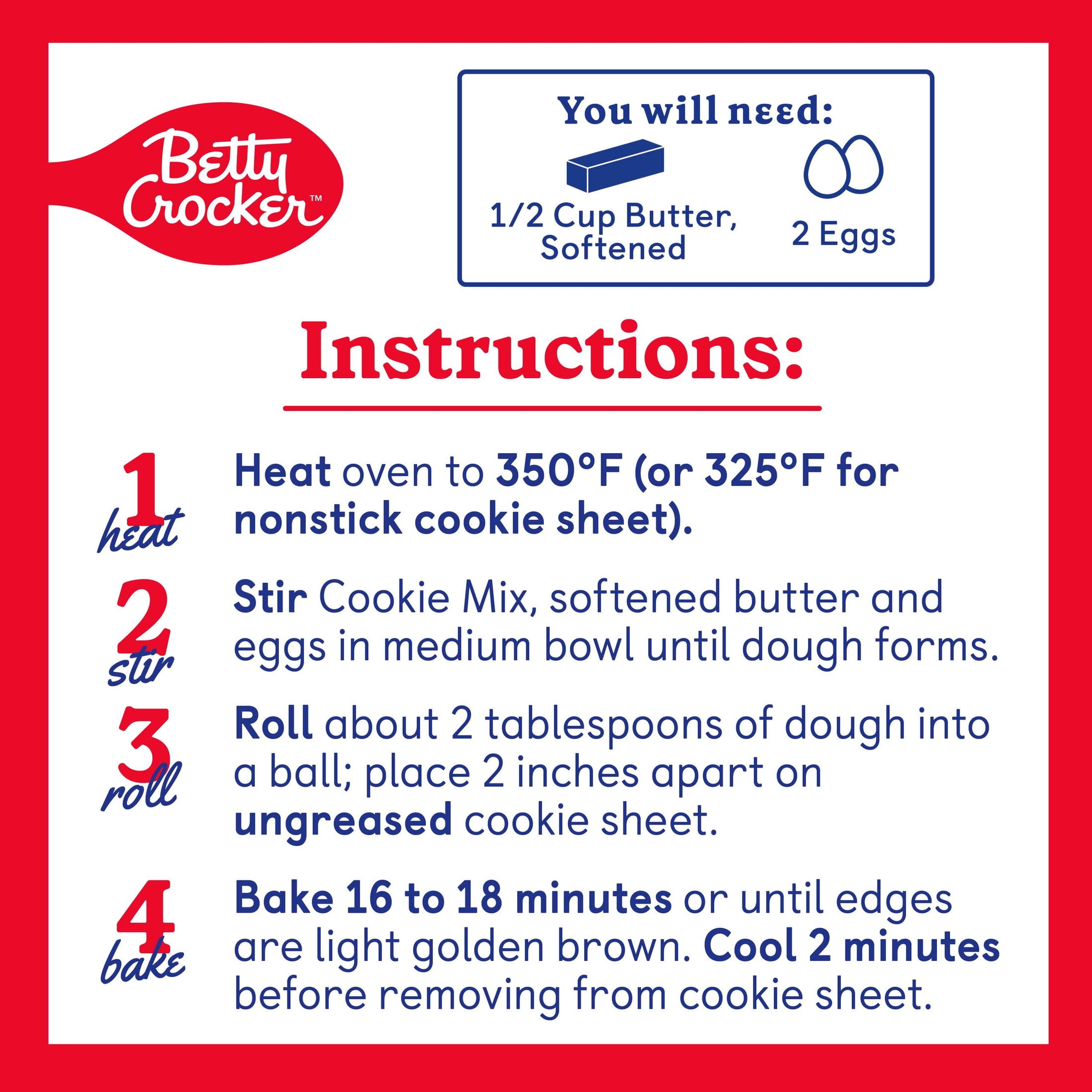 (7 pack) Betty Crocker Soft Baked Cookie Mix, Birthday Cake Batter Flavored, 16.8 oz
