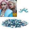 thumbnail image 4 of Glass Crystals Beads, 1000pcs Rinestones Set  For Handicraft 06 Lake Blue AB, 4 of 8